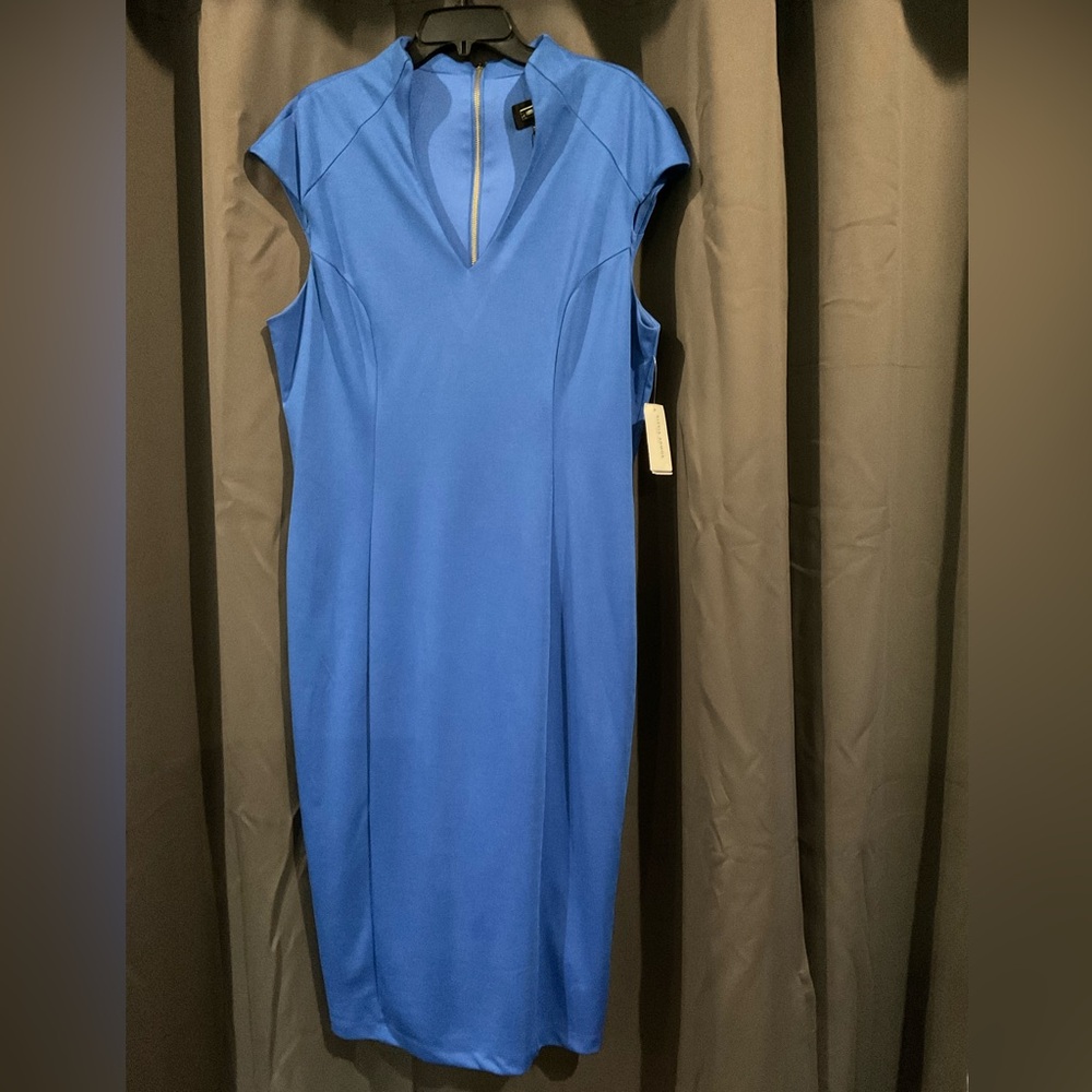 Alexia Amour Cobalt Blue “Katrina” Shift Dress.  New with Tags.  Size XL